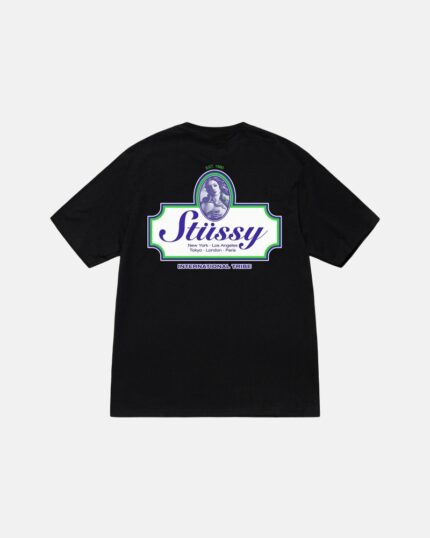 Camiseta Stüssy Authentic Hombre Negras