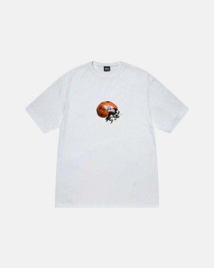 Camiseta Stüssy Ladybug Hombre Blancas