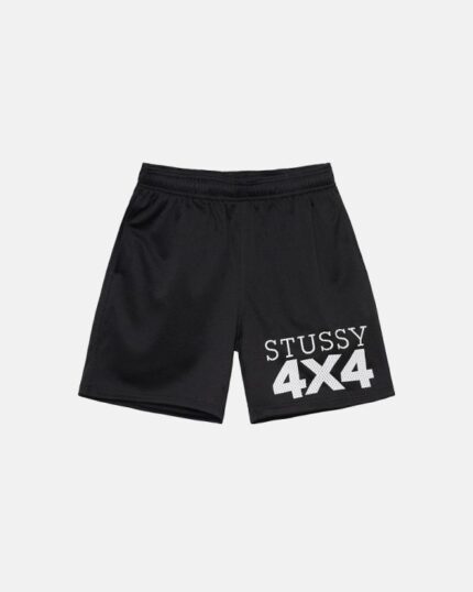 Short Stüssy 4X4 Mesh Shorts Hombre Negras