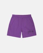 Short Stüssy Big Stock Nylon Shorts Hombre Doradas