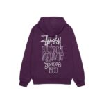 Stussy Sudadera Con Capucha Morada