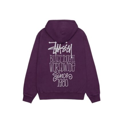 Stussy Sudadera Con Capucha Morada