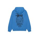 Sudadera Con Capucha Azul Stussy