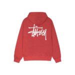 Sudadera Con Capucha Roja Stussy