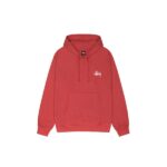 Sudadera Con Capucha Roja Stussy