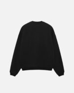 Sudadera con Capucha Stussy Big Crackle Deporte Crew Washed Negras