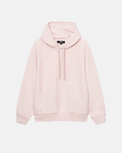 Sudadera con Capucha Stussy Overdyed Stock Logo Hombre Rosas
