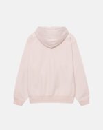 Sudadera con Capucha Stussy Overdyed Stock Logo Hombre Rosas