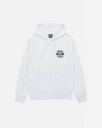 Sudadera con Capucha Stussy Tough Gear International Ash Heather