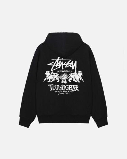 Sudadera con Capucha Stussy Tough Gear International Negras
